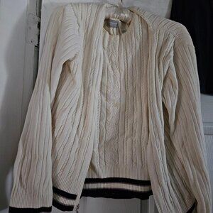 Liz Claiborne sweater set (sleeveless shit) L